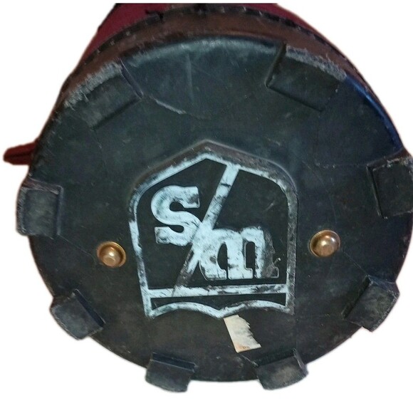 Wilson Staff Professional Golf Club Bag - 3 Slots, Vintage? Maroon Red USA - Picture 7 of 10